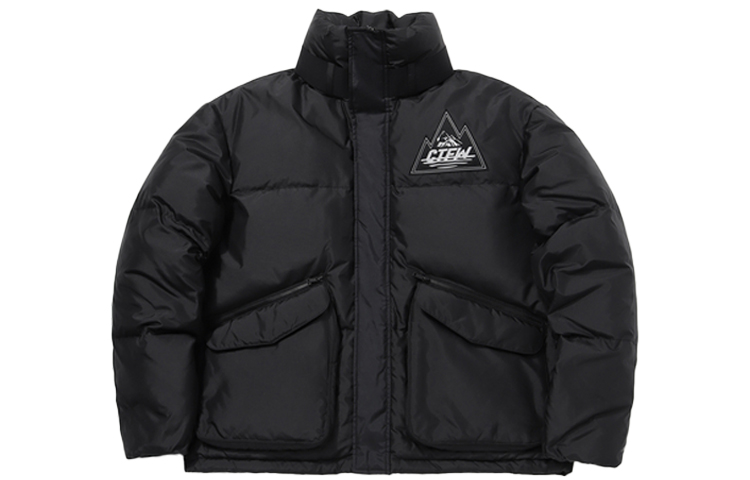 Li-Ning CF Series Reflective Down Jacket Black Unisex Winter Edition AYMQ566-2 圖 2