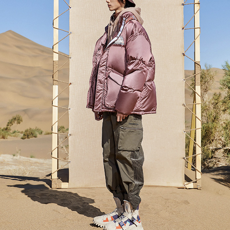 Purchase Li-Ning CF Series Unisex Reflective Puffer Jacket Sunset Purple AYMQ566-4