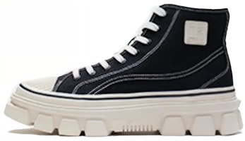 Li-Ning CF Skate Shoes 'Black White' AGCS206-3 Li-Ning CF Skate Shoes 'Black White' AGCS206-3