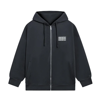 Li-Ning CF Su Hoodie Unisex Grey - Plain Letter Print, Zip-Up, Casual Series AWDSI25-2