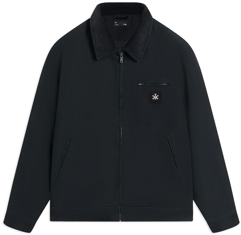 li-ning-cf-su-solid-color-casual-polo-jacket-men-s-black-ajms-131-2