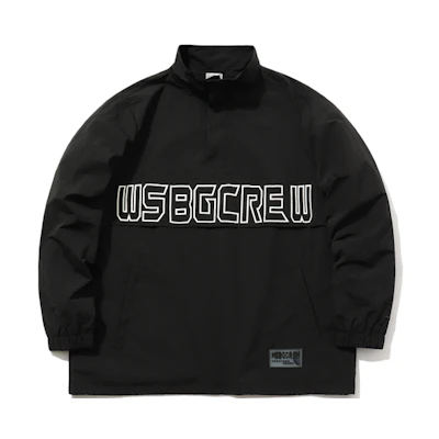 Li-Ning CF Suo Series Half-Zip Jacket Unisex Black AJDQ183-1
