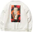 Order Li-Ning CF Suo Series Printed Crewneck Sweatshirt Milk White - Unisex AWDR290-2