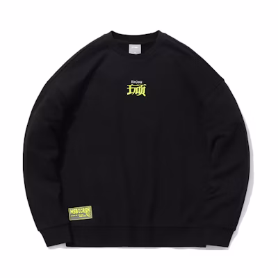 Li-Ning CF Surpass Series Unisex Black Pullover Hoodie with Back Print AWDQ382-1