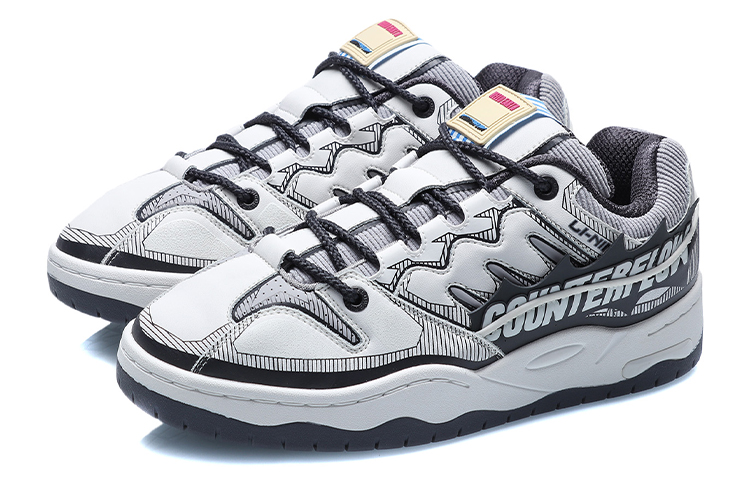 Lookbook Li-Ning CF The One 'Grey White' AGCQ323-5