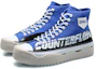 Lookbook Li-Ning CF The One 'Metallic Pioneer High-Top Blue' AGCQ237-2