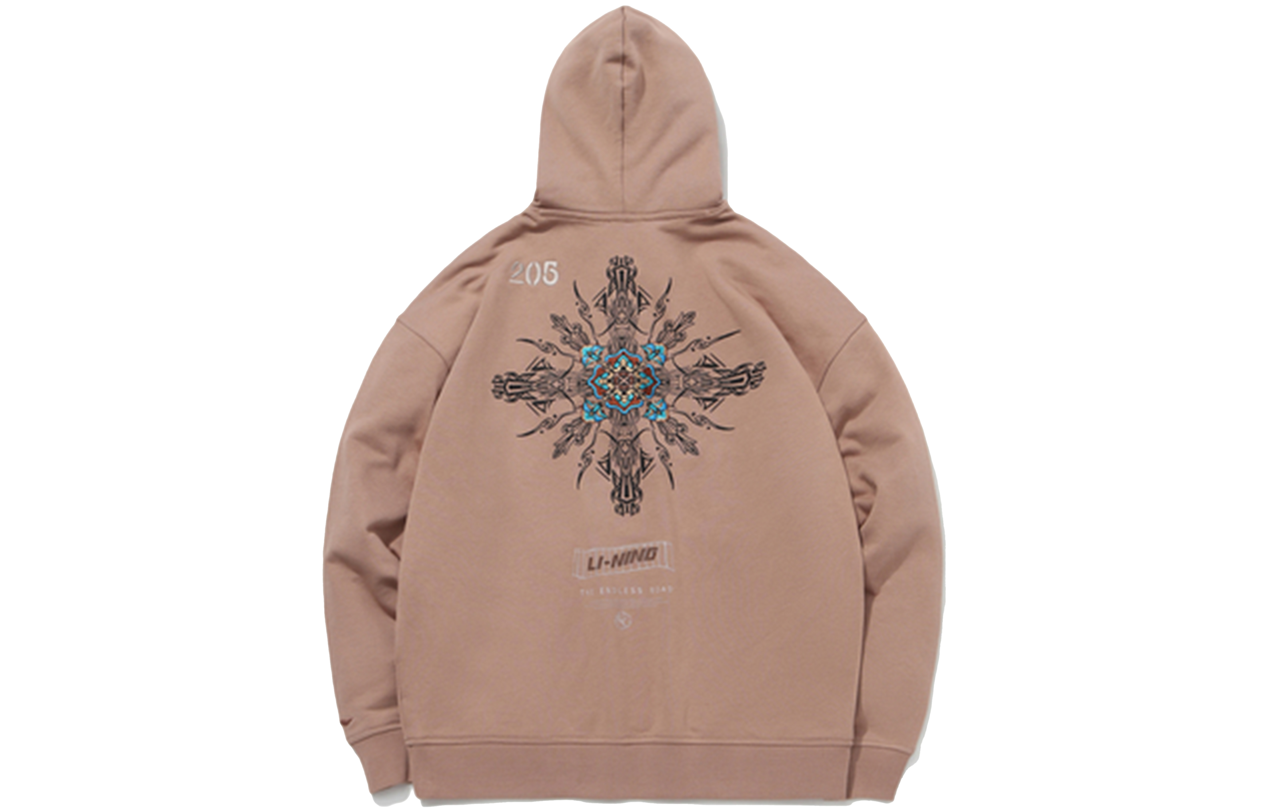 Li-Ning CF Tracing Series Brown Pullover Hoodie AWDQC51-4