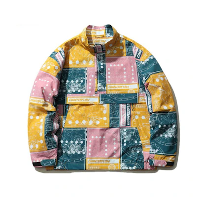 Li-Ning CF Tracing Series Huancheng Jacket Multicolor Printed AJDR237-1