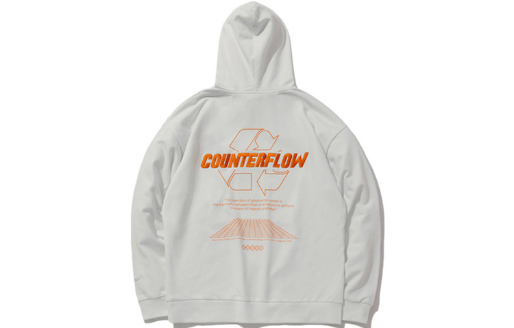 Li-Ning CF Tracing Series Wind & Water Hoodie White (Couples Edition) AWDQ589-6