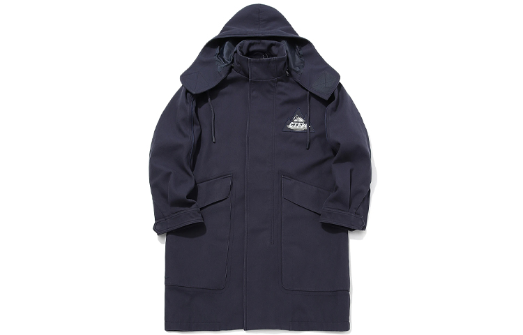 Li-Ning CF Tracing Silky Road Detachable Hood Jacket Night Sky Blue AFDQ855-2