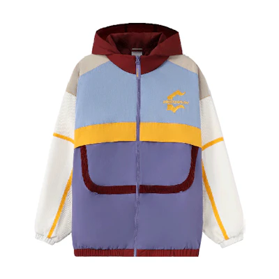 Li-Ning CF Wu Xing Series Colorblock Hoodie Jacket Unisex in Xia Guang Purple AJDR494-1