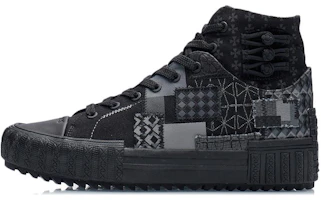 Li-Ning CF WuXing Canvas Hi Shoes 'Black' AGCR490-4 Li-Ning CF WuXing Canvas Hi Shoes 'Black' AGCR490-4