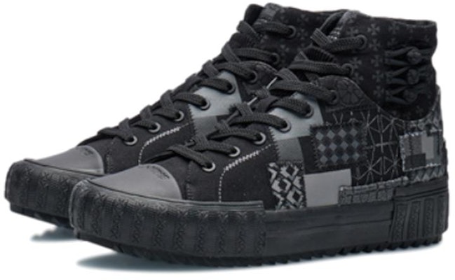 Li-Ning CF WuXing Canvas Hi Shoes 'Black' AGCR490-4 Lookbook Li-Ning CF WuXing Canvas Hi Shoes 'Black' AGCR490-4
