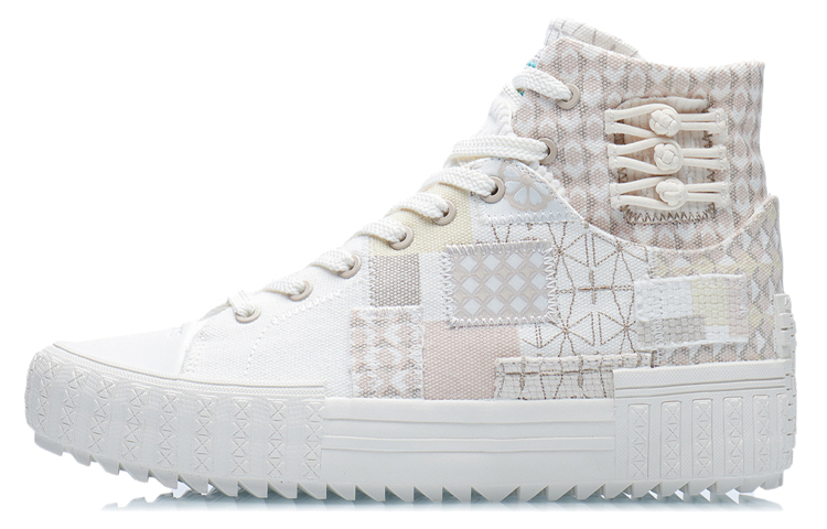 Buy Sepatu Kanvas Tinggi Li-Ning CF WuXing 'Putih Abu-Abu' AGCR490-3