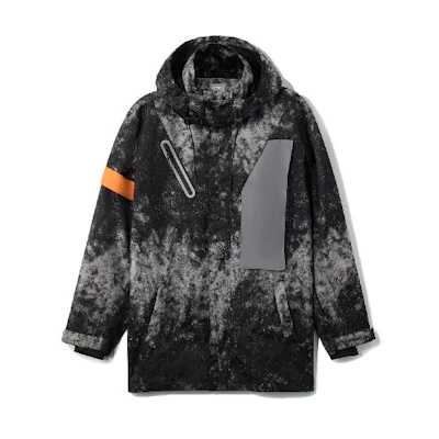 Li-Ning CF Wuxing Reflective Loose Fit Hooded Jacket Unisex Black AFDRA11-2