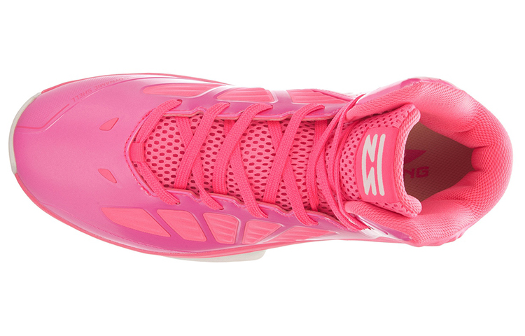 Lookbook Li-Ning Chase High 'Merah Jambu Buah Fluorescent' ABAL025-5