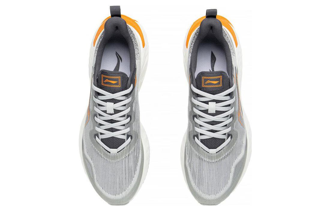 Shop Li-Ning Chasing Cloud ''Gris Orange Blanc'' ARST011-4