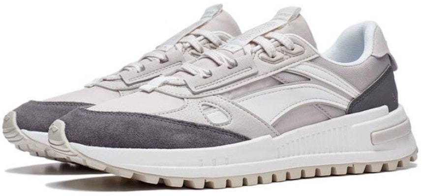 LiNing李寧 乘風 2.0 防滑耐磨 低筒 運動休閒鞋 男款 風鈴灰 Lookbook LiNing李寧 乘風 2.0 防滑耐磨 低筒 運動休閒鞋 男款 風鈴灰