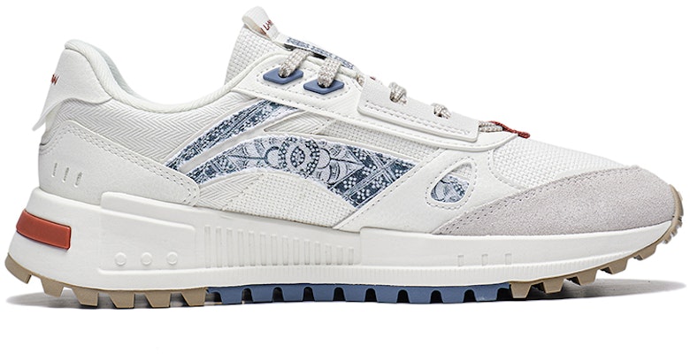 LiNing李寧 乘風 2.0 撞色 防滑耐磨 低筒 運動休閒鞋 男款 米白 Order LiNing李寧 乘風 2.0 撞色 防滑耐磨 低筒 運動休閒鞋 男款 米白