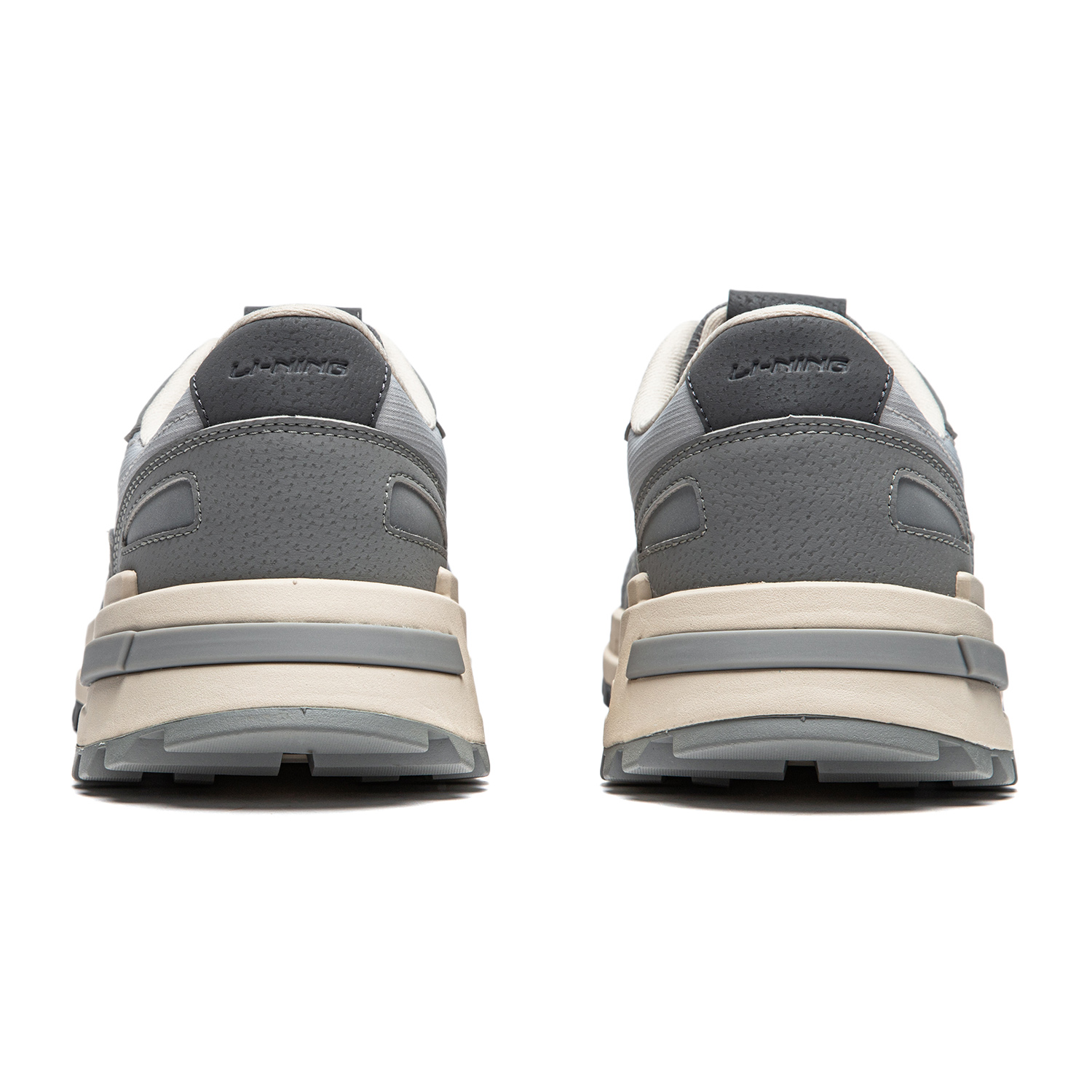 Details for LiNing李寧 乘風 舒適百搭 防滑耐磨 低筒 生活休閒鞋 男款 極致灰