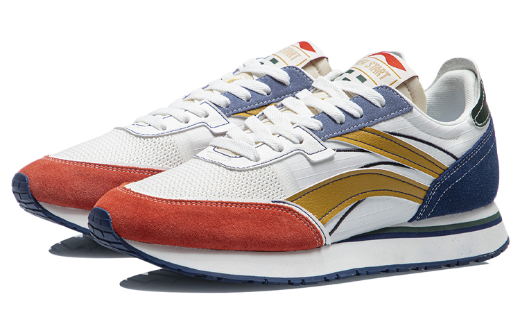 Lookbook Li-Ning ChengFeng ''Wit Blauw Geel'' AGCR195-7