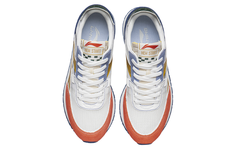 Shop Li-Ning ChengFeng ''Wit Blauw Geel'' AGCR195-7