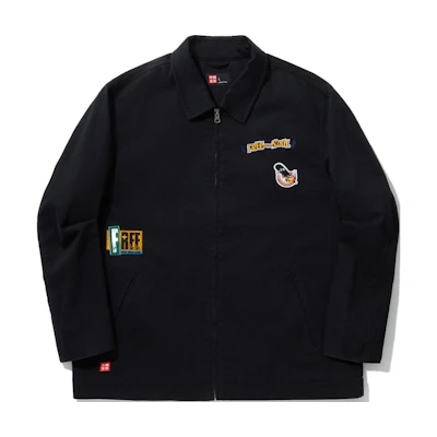 Li-Ning China Black Skateboarding Series Loose Fit Casual Jacket AFDUA65-1