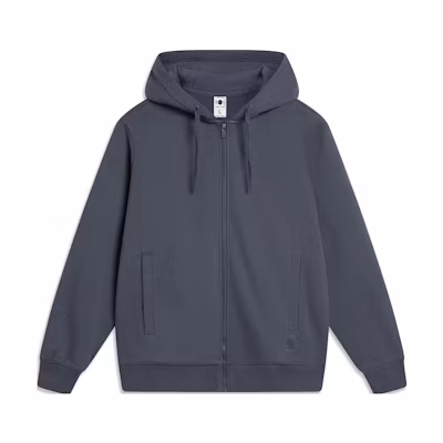 Li-Ning China Color Series Black Loose Fit Hoodie Unisex AWDT967-2