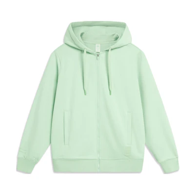 Li-Ning China Colors Hoodie Jacket Bamboo Green Unisex Casual Apparel AWDT967-1