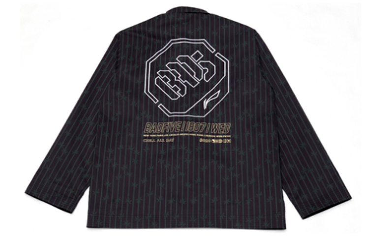 Order Li-Ning China x 1807 Kolaborasi Terbatas Jaket Tang Suit Hijau AFDN485-1