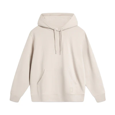Li-Ning China Mono Series Unisex Pullover Hoodie Plain White AWDU031-1