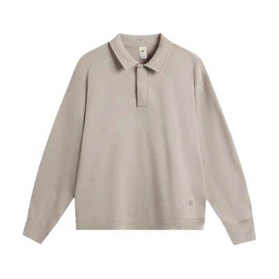 Li-Ning China Series Casual Sports Sweatshirt Dusty Gray Breathable舒适 AWDU849-4