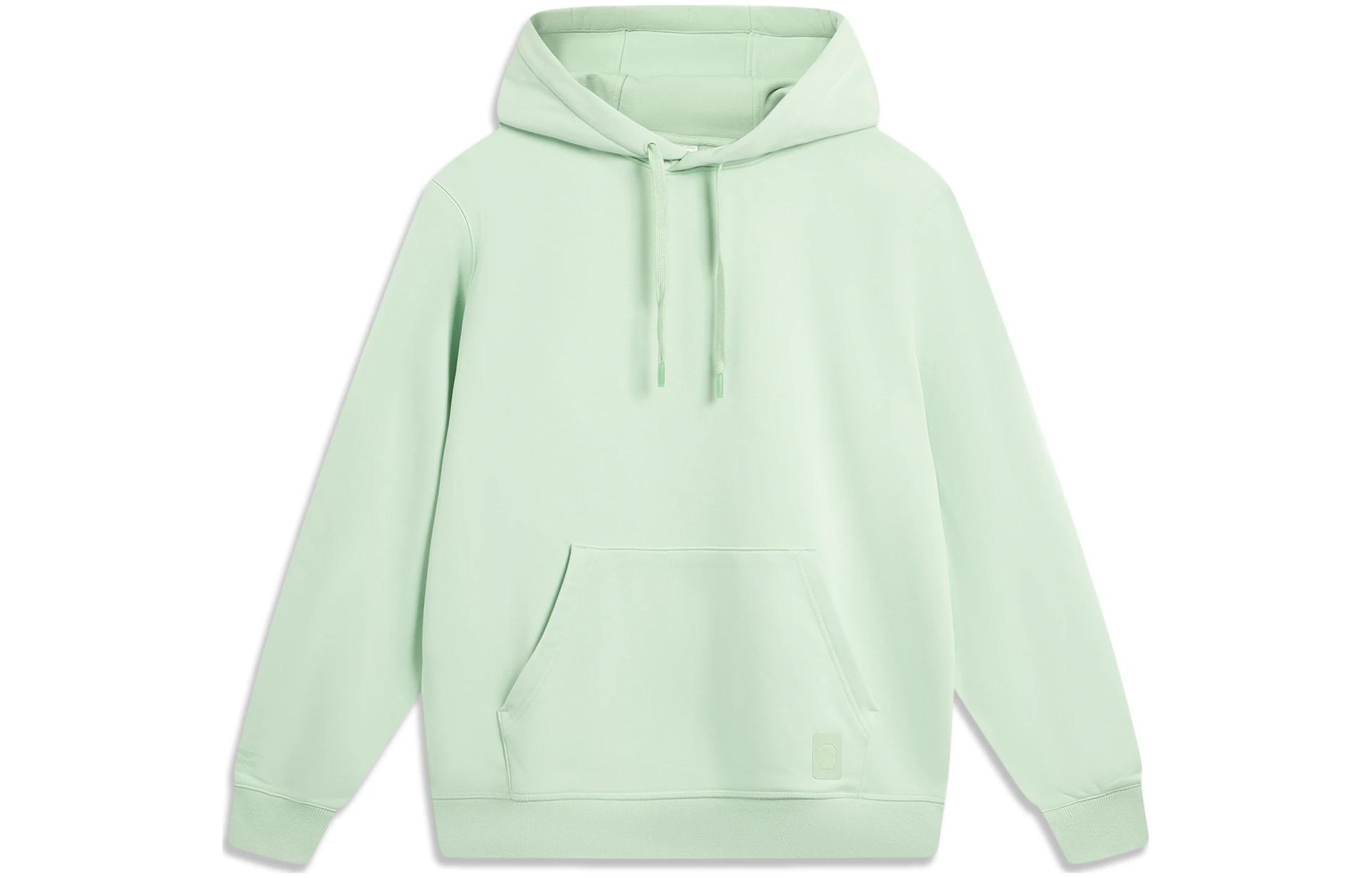Li-Ning China Series Solid Oversized Hoodie Unisex Bamboo Green AWDT963-1