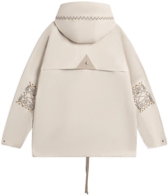 李寧中國系列白色連帽外套男女款刺繡標誌 AFDSB71-1 Lookbook 李寧中國系列白色連帽外套男女款刺繡標誌 AFDSB71-1