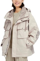 Chaqueta con capucha blanca unisex Li-Ning China Series con logo bordado. AFDSB71-1 Shop Chaqueta con capucha blanca unisex Li-Ning China Series con logo bordado. AFDSB71-1