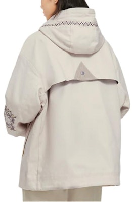 李寧中國系列白色連帽外套男女款刺繡標誌 AFDSB71-1 Purchase 李寧中國系列白色連帽外套男女款刺繡標誌 AFDSB71-1