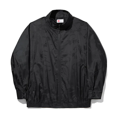 Li-Ning China Trend Series Unisex Black Casual Loose Fit Zip-Up Jacket AFDUD45-1