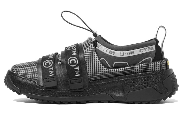 Li-Ning Chinatown Market x Pangu Triple-Wear Outdoor Sandal 'Bricks Black' AGLR155-2
