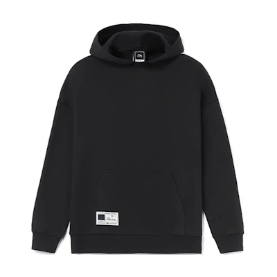 Li-Ning Chinese Color Series Unisex Loose Fit Black Hoodie with Pocket AWDR869-7