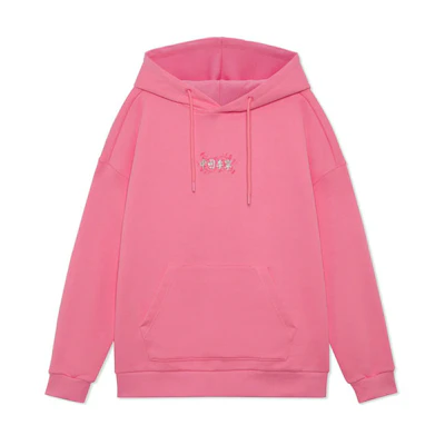 Li-Ning Chinese Lingzhi Series Logo Hoodie Pullover Pink Unisex AWDRF51-3