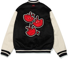 李寧新年兔系列刺繡棒球外套黑色 AJMT003-3 Lookbook 李寧新年兔系列刺繡棒球外套黑色 AJMT003-3