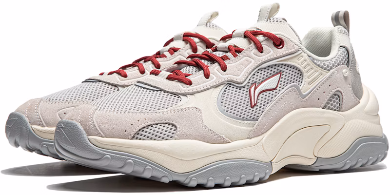 Li-Ning Churui 'Beige Grey Red' AGCU191-1 Lookbook Li-Ning Churui 'Beige Grey Red' AGCU191-1