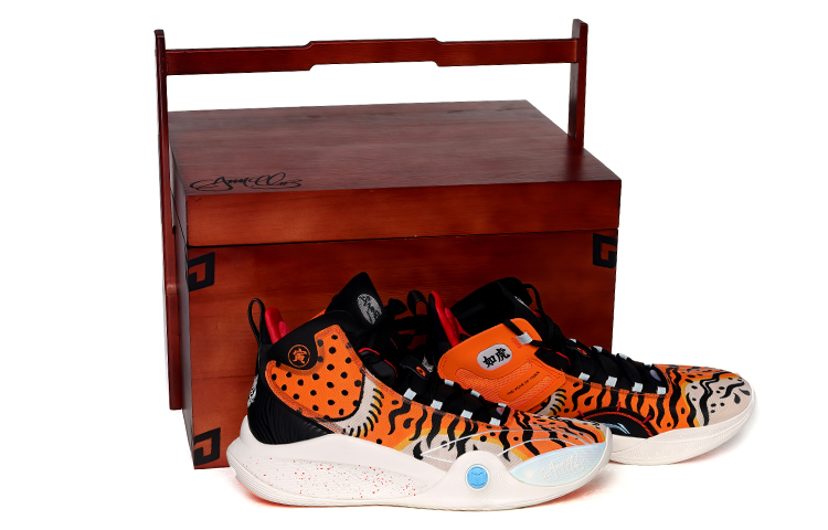 Order 李宁 CJ-1限量款礼盒 '虎年-黑橙' ABAR019-25(S-BOX)