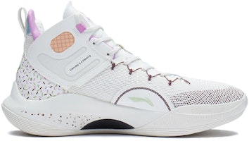 LiNing李寧 CJ-1 麥克勒姆一代 減震防滑耐磨 中幫 籃球鞋 米白色 Order LiNing李寧 CJ-1 麥克勒姆一代 減震防滑耐磨 中幫 籃球鞋 米白色