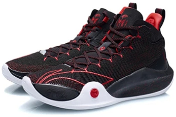 Li-Ning CJ1 C.J. McCollum Mid 'Black Red' ABAR019-6 Lookbook Li-Ning CJ1 C.J. McCollum Mid 'Black Red' ABAR019-6