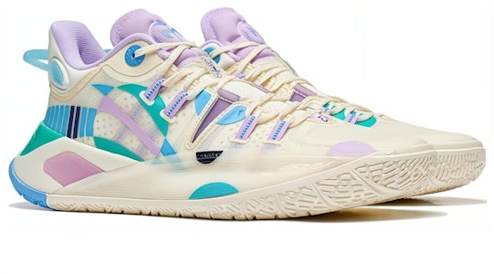 LiNing李寧 CJ-2 彩蛋 耐磨 低筒 籃球鞋 男款 白藍紫 Shop LiNing李寧 CJ-2 彩蛋 耐磨 低筒 籃球鞋 男款 白藍紫