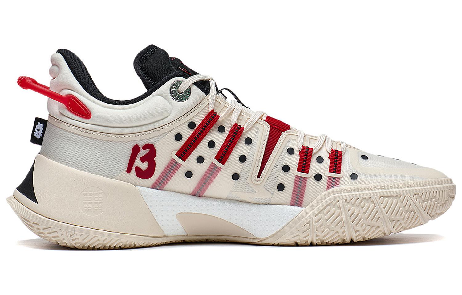 Order LiNing李寧 CJ-2 嗜血 耐磨透氣 低筒 籃球鞋 男款 蛋奶灰