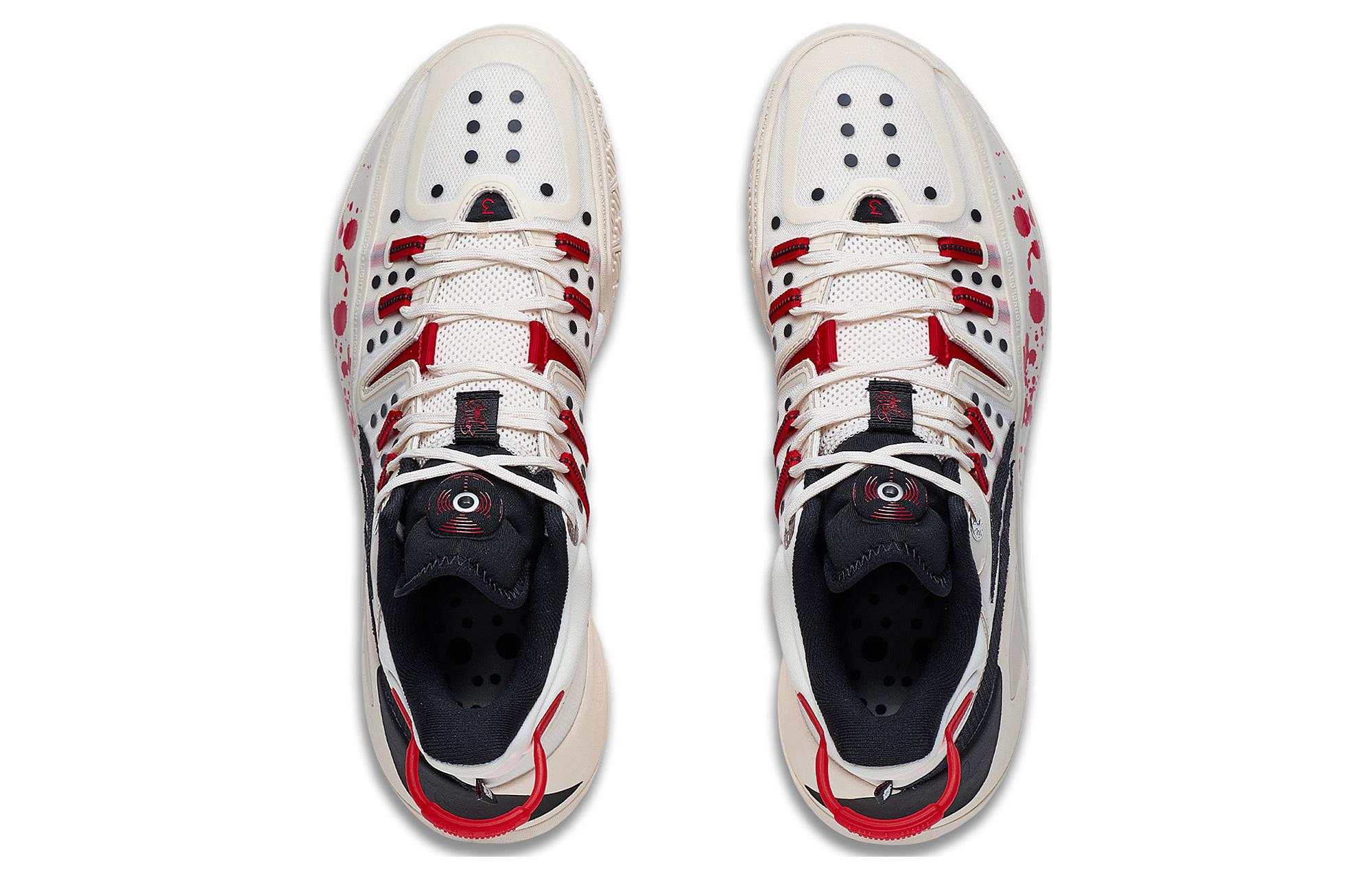 Lookbook LiNing李寧 CJ-2 嗜血 耐磨透氣 低筒 籃球鞋 男款 蛋奶灰