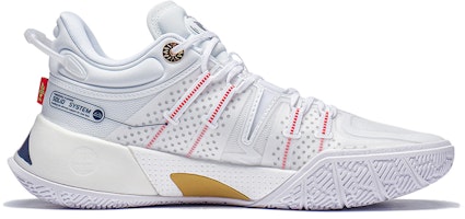 LiNing李寧 CJ-2 主場 防滑減震耐磨 低筒 籃球鞋 男款 白藍 Order LiNing李寧 CJ-2 主場 防滑減震耐磨 低筒 籃球鞋 男款 白藍