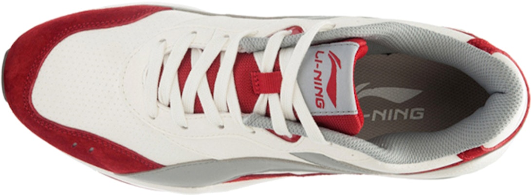 Li-Ning Classic 'White Red Grey' ALCK061-1 Lookbook Li-Ning Classic 'White Red Grey' ALCK061-1